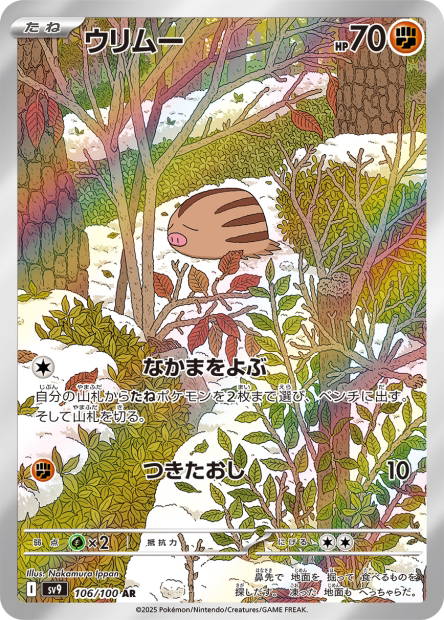Image de la carte Swinub 106/100