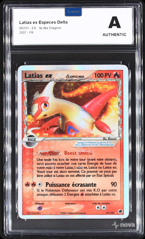 Scan de la carte Latias ex δ Especes Delta 95/101